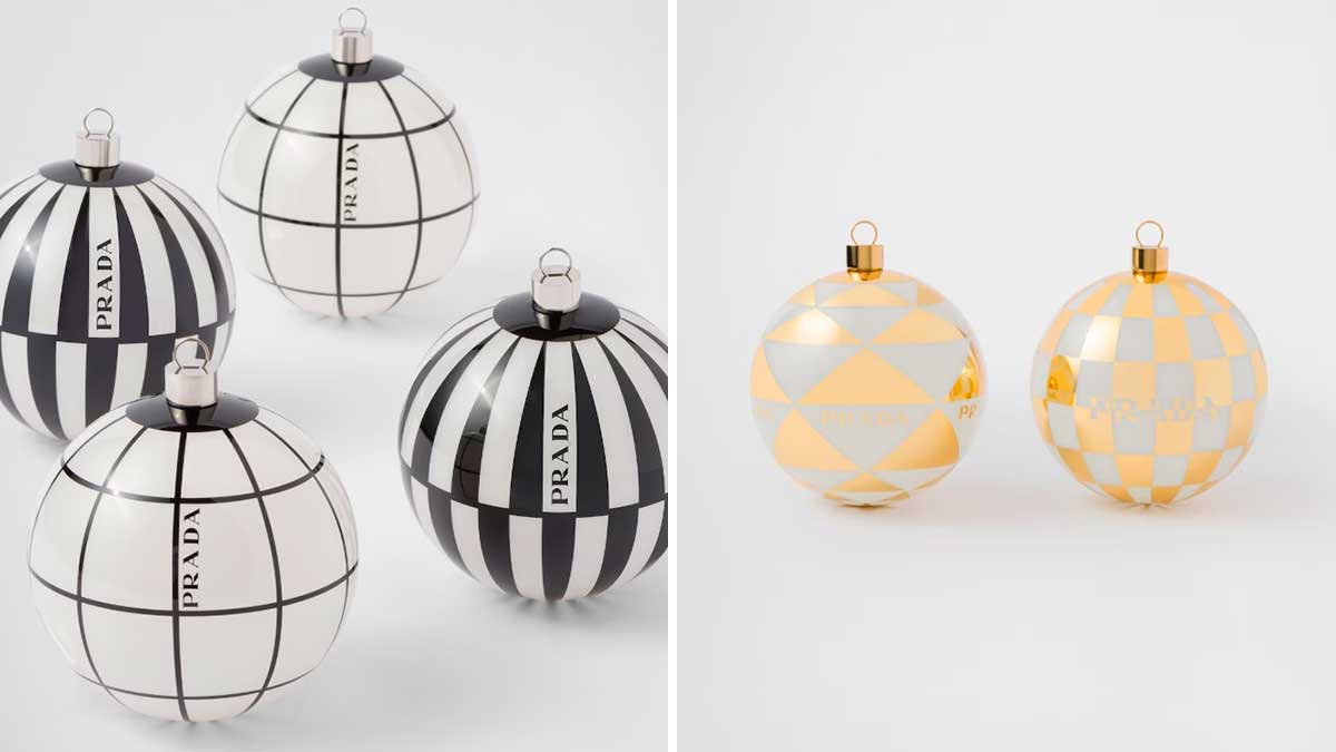 Bolas Navidad Prada