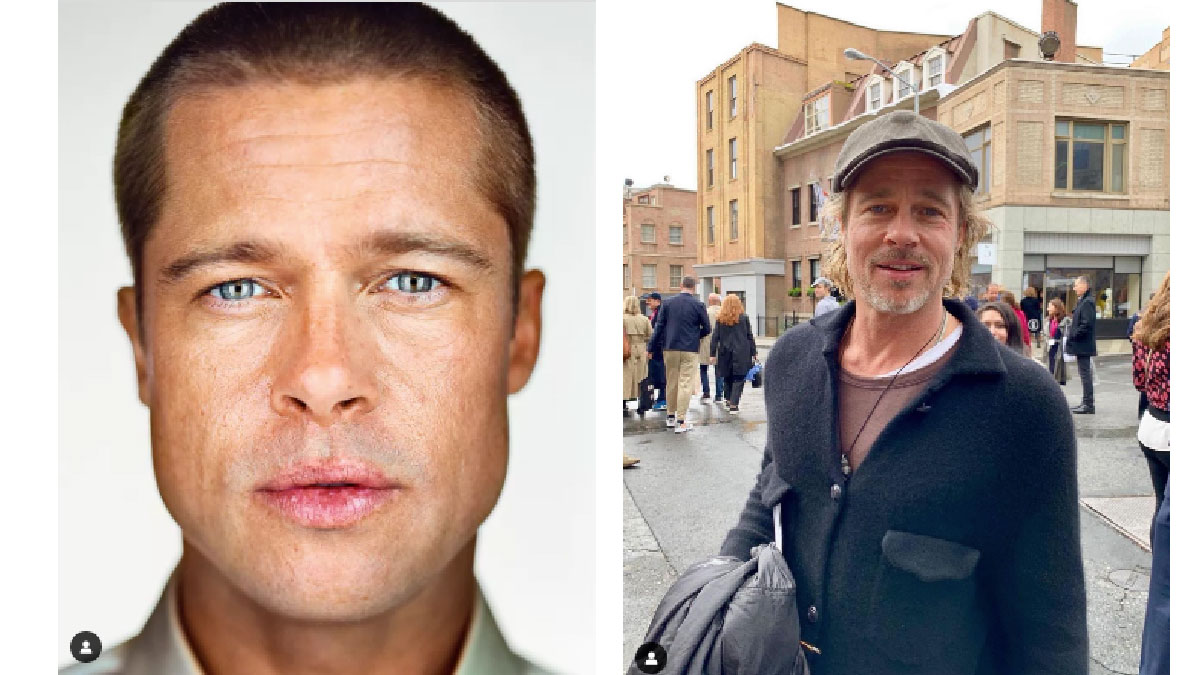 brad pitt instagram