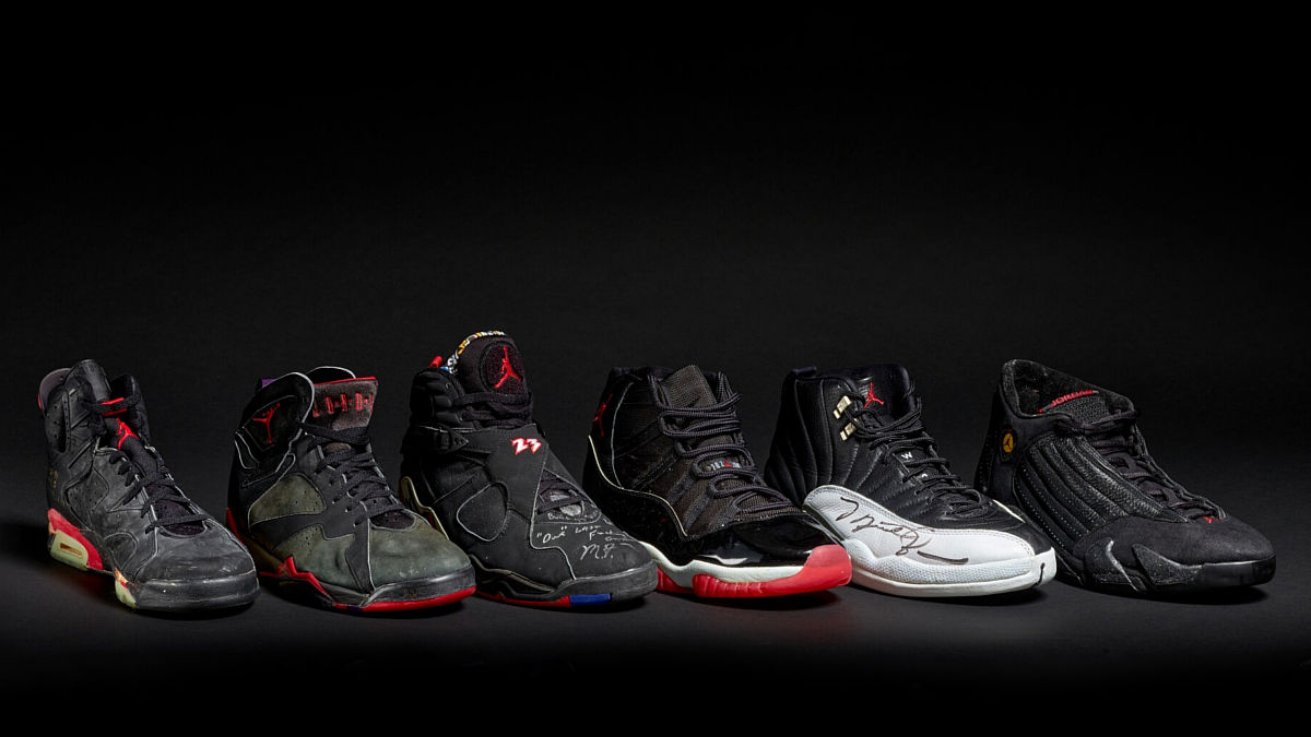 Zapatillas Michael Jordan (Foto: Sotheby's)