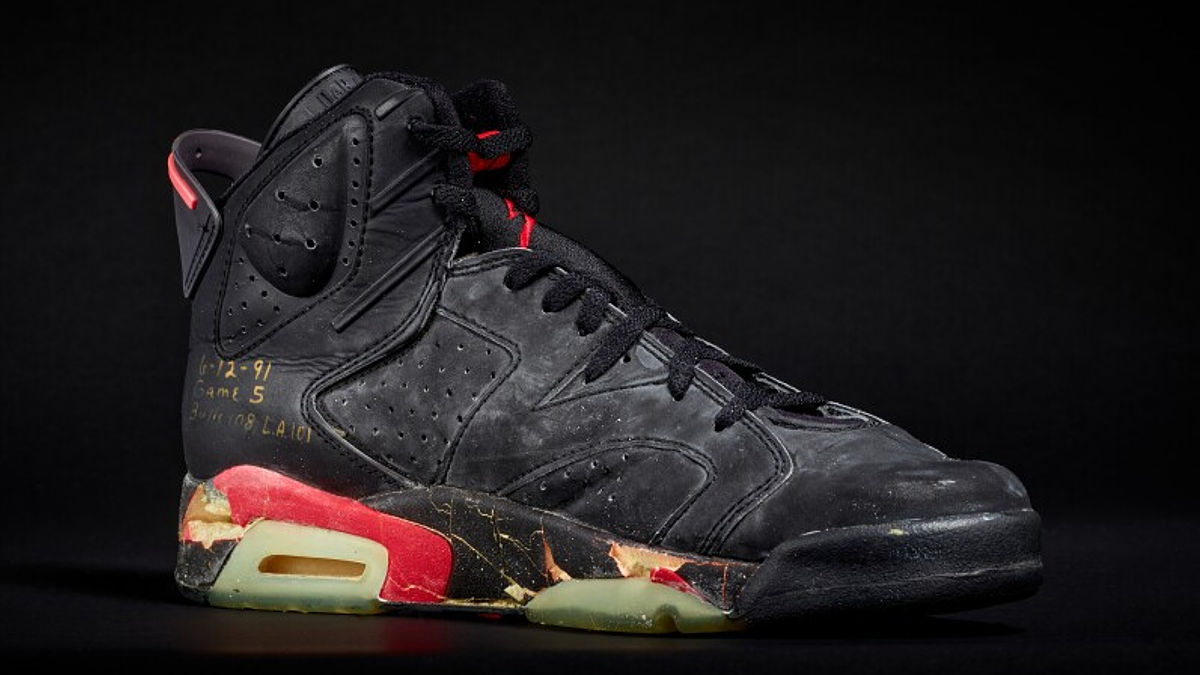 Zapatillas Michael Jordan (Foto: Sotheby's)