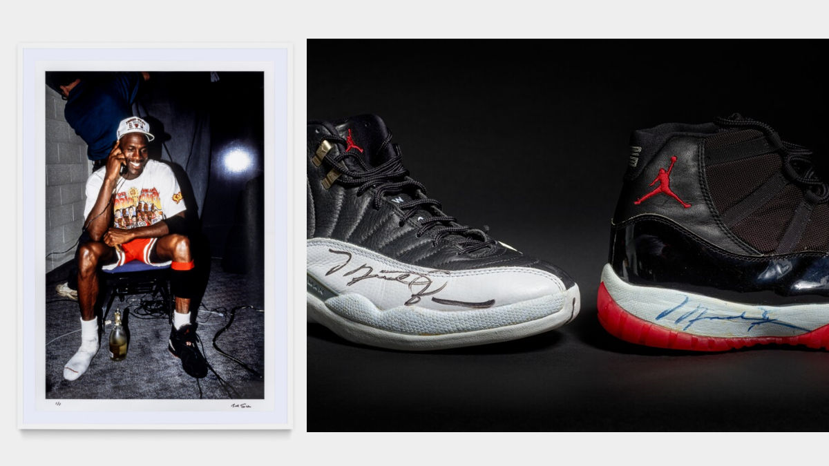 Zapatillas Michael Jordan (Foto: Sotheby's)