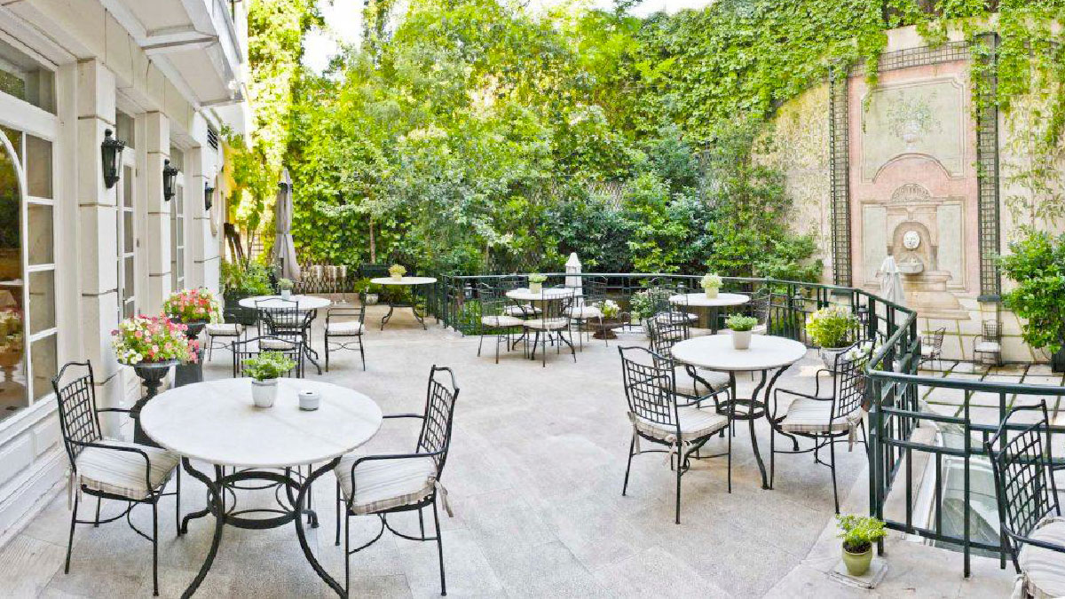 hotel orfila terraza
