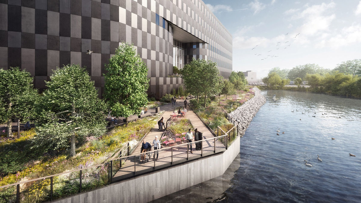 Estudio cine Robert de Niro (Foto: Bjarke Ingels Group/BIG)