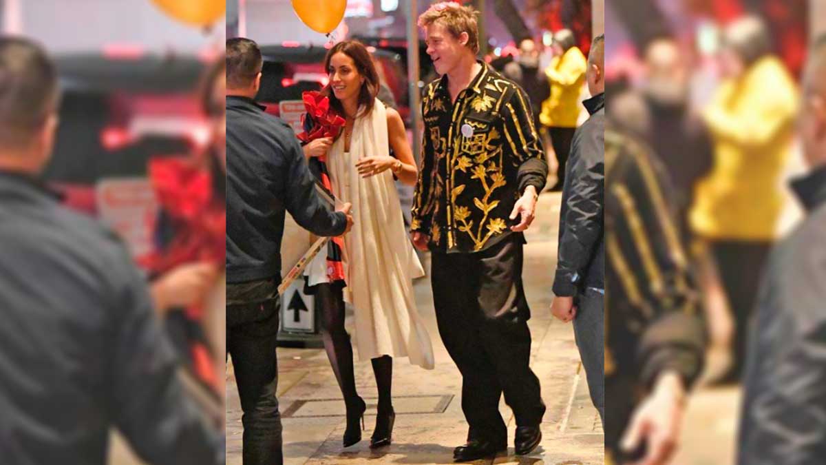 Brad Pitt e Inés de Ramón