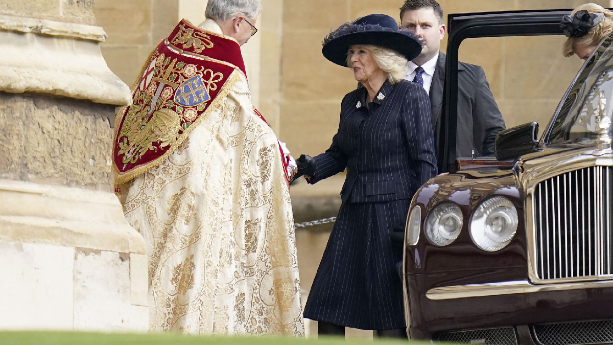 camilla parker funeral