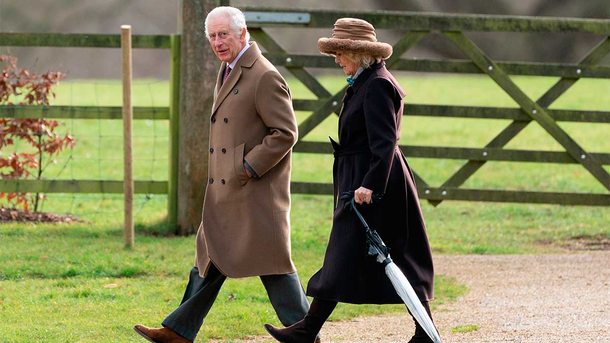 Carlos III y Camilla en Sandringham