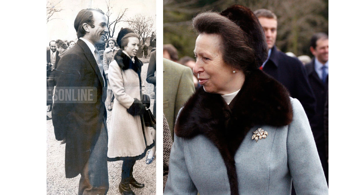 princesa ana abrigo piel