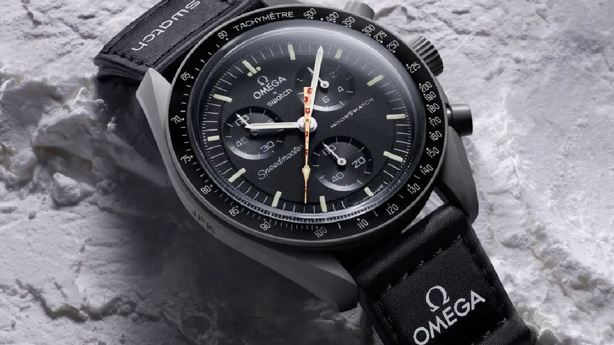 Moonswatch Moonshine Gold