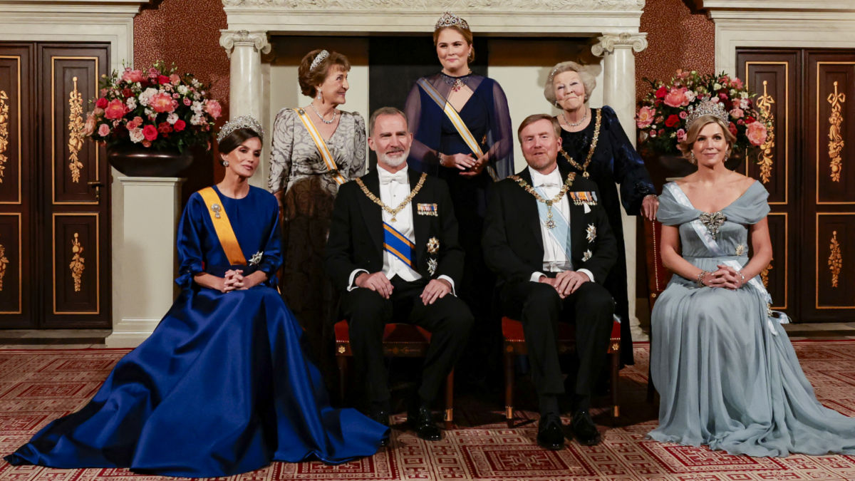 Letizia cena gala Holanda (Foto: Gtres)