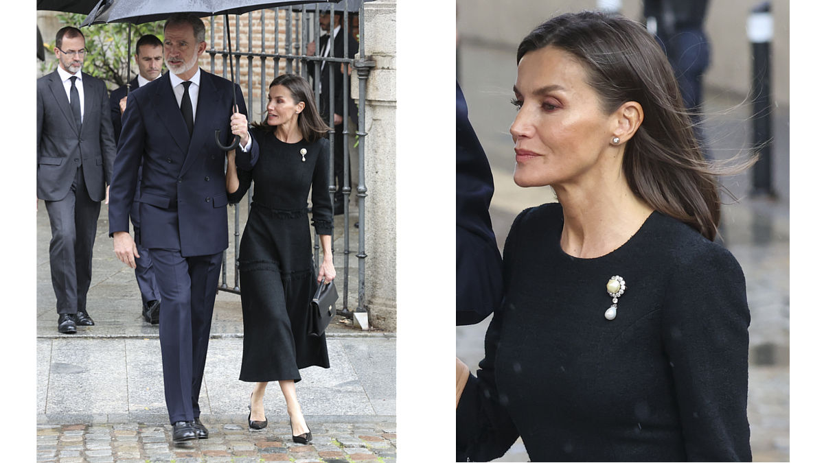 Letizia funeral Fernando Gómez-Acebo (Foto: Gtres)