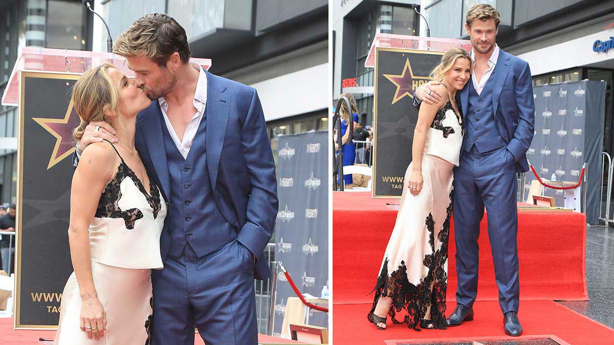 Chris Hemsworth y Elsa Paraky