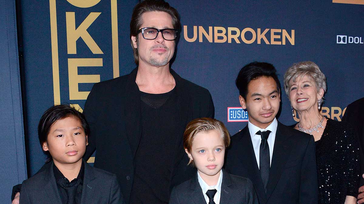 Brad Pitt hijos