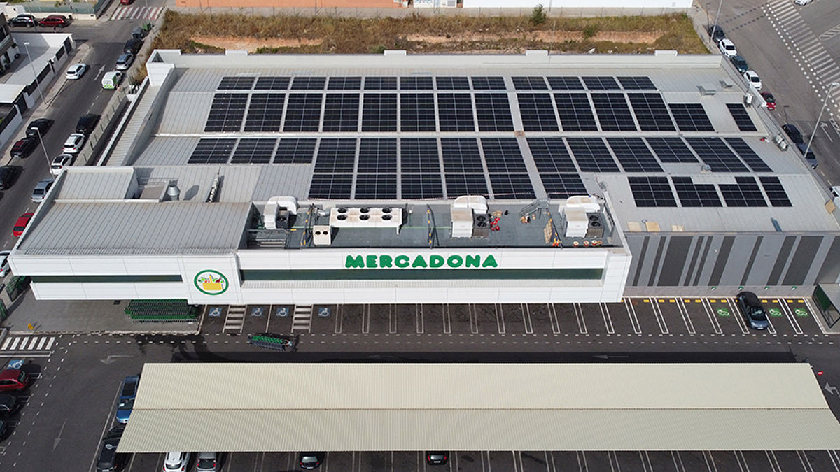 planta solar (Foto: Mercadona)