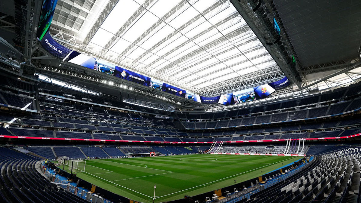 Estadio Santiago Bernabéu (Foto: Real Madrid)