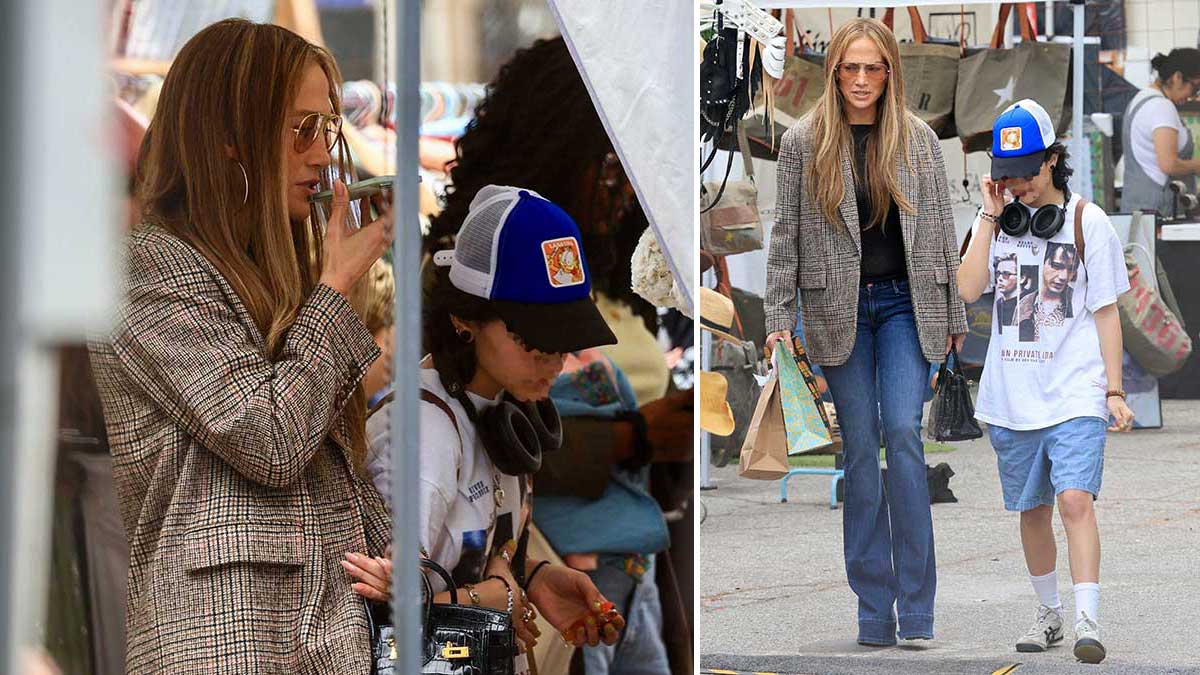 Jennifer Lopez e hijo 