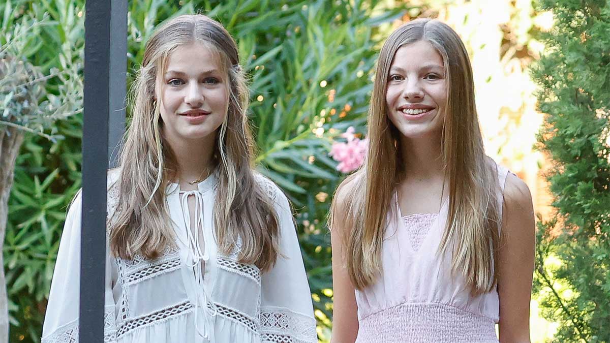 Princesa leonor e infanta sofía