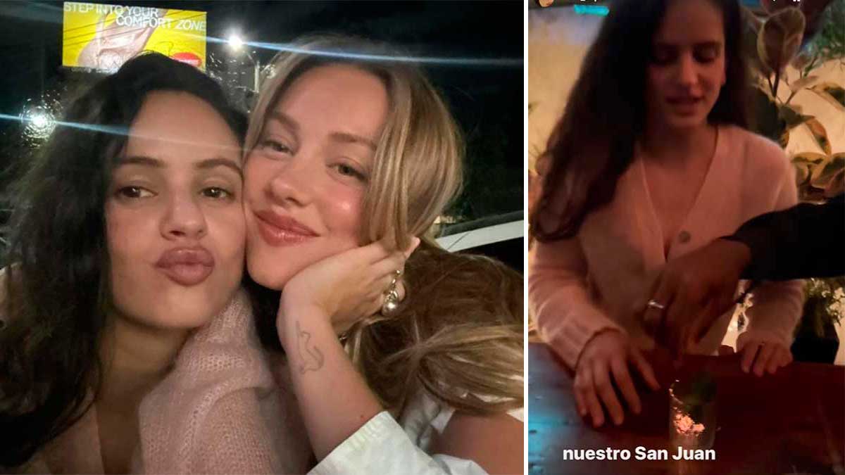 Rosalía y Ester Expósito