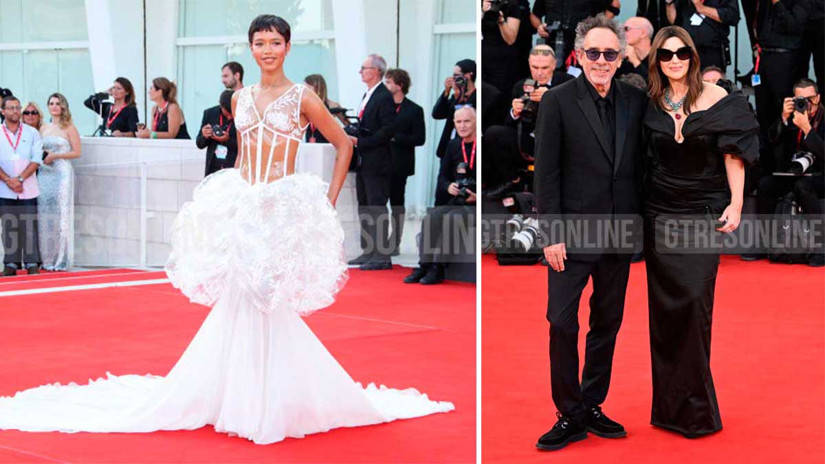 Taylor Russell y Monica Bellusci