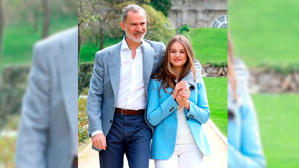 Felipe VI y Leonor