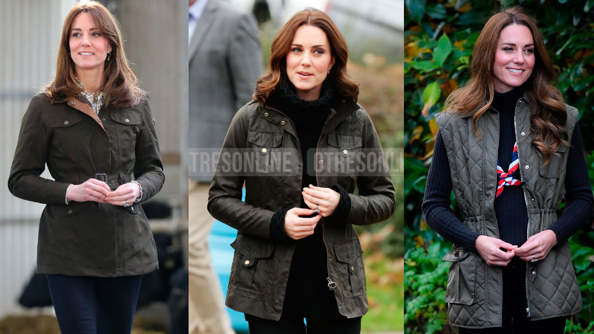 kate middleton barbour