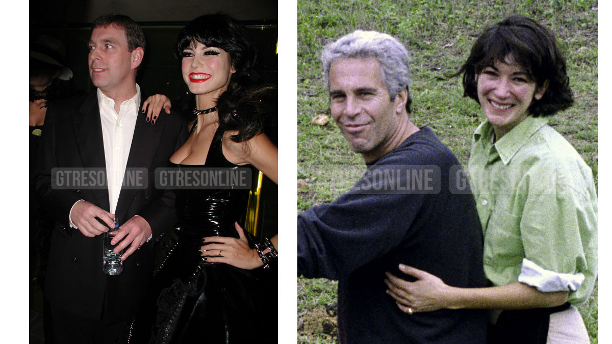 Príncipe Andrés Jeffrey Epstein y Ghislaine Maxwell (Fotos: Gtres)