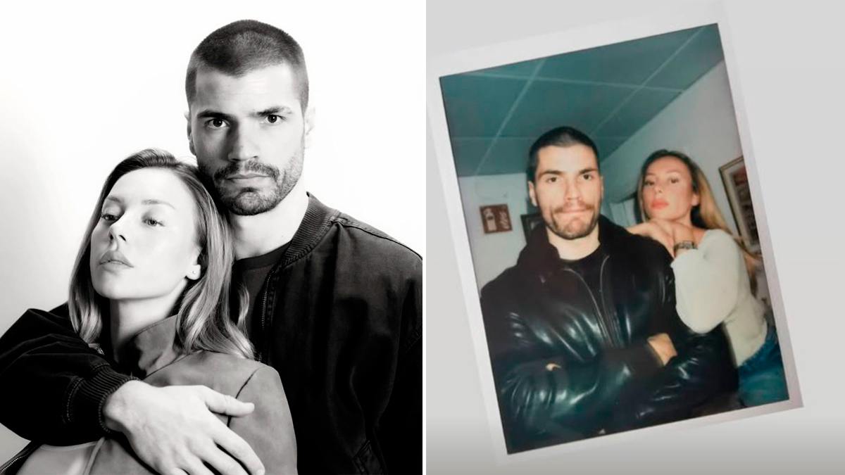 Ester Expósito y Hugo Diego