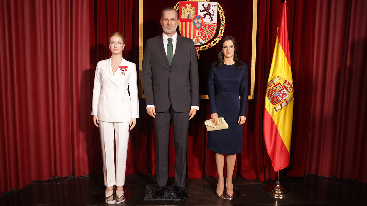 Leonor y Reyes museo de cera