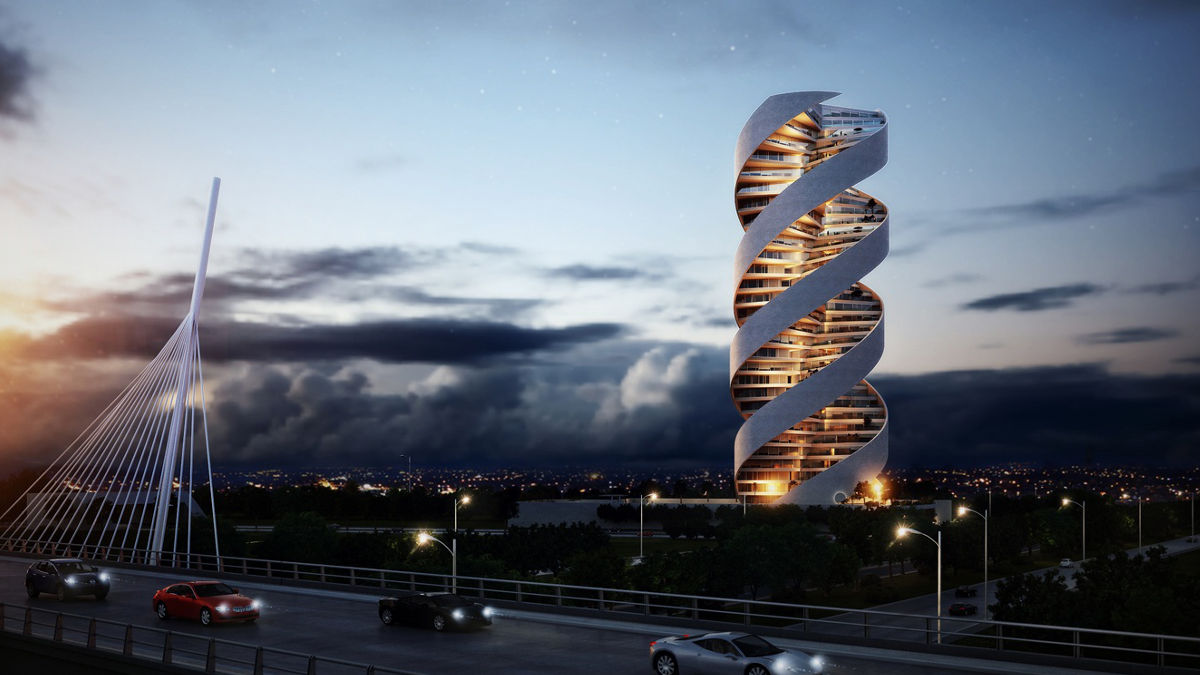 Torre Helea (Foto: Bulnes Arquitectos)