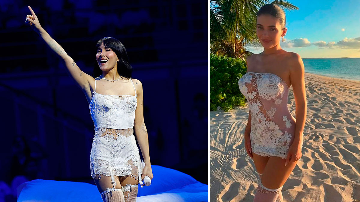 Aitana y Kylie Jenner 