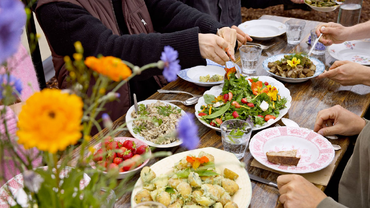 comida vegetariana