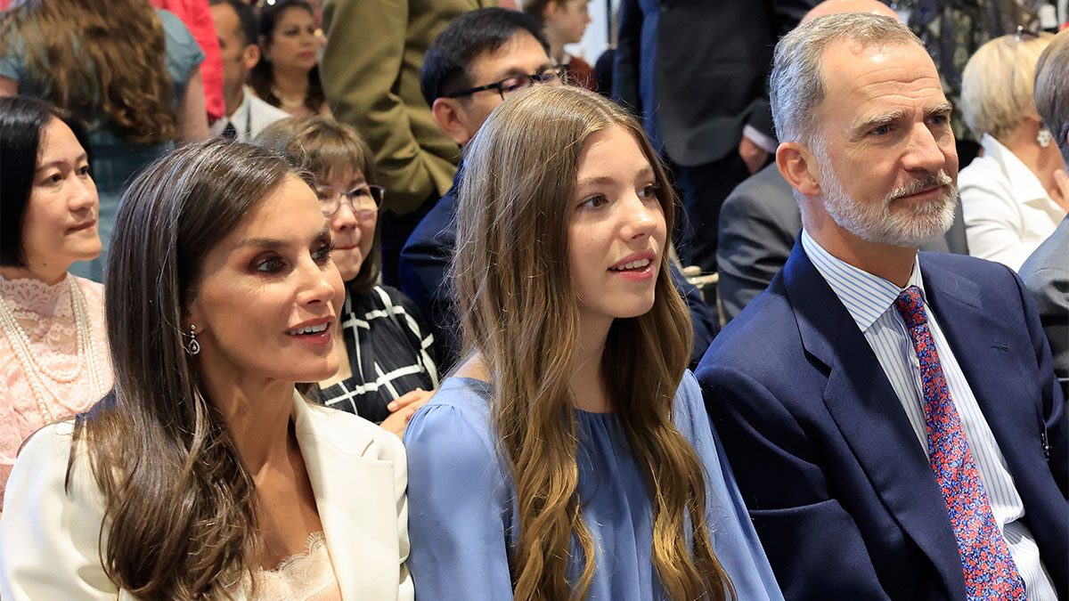 Felipe VI, Letizia y Sofía 