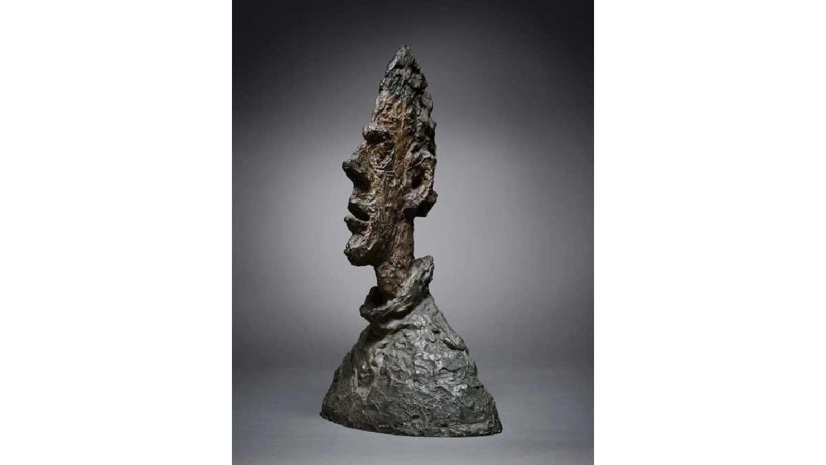 Grande tête mince giacometti