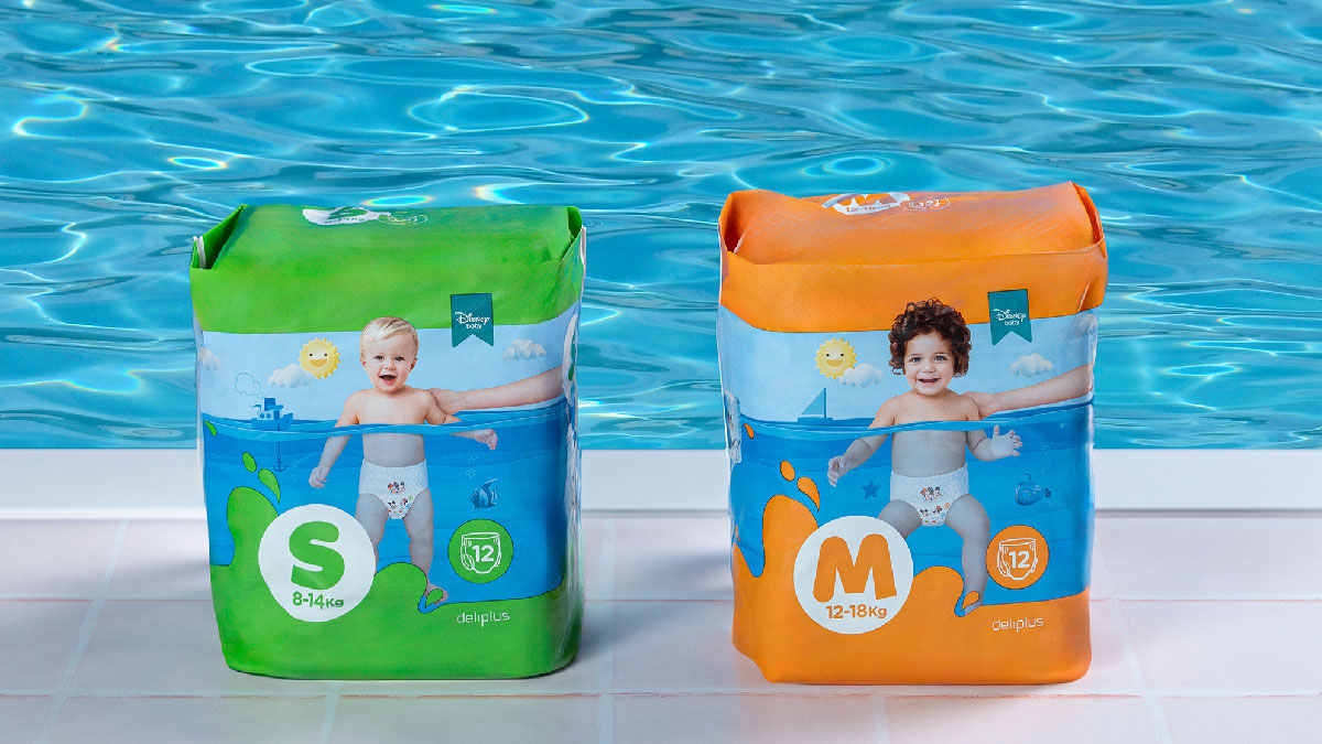 pañales de agua