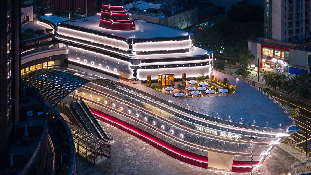 El barco The Louis (Foto: Louis Vuitton)
