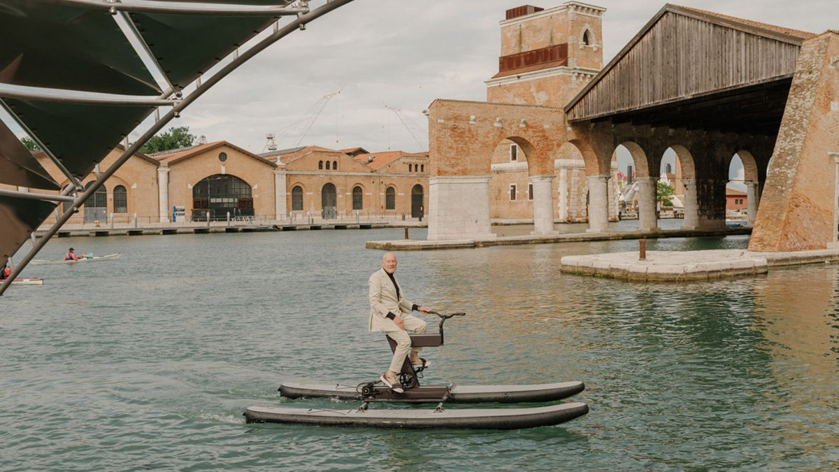 embarcadero de Porsche Venecia (Foto: Norman Foster Foundation)