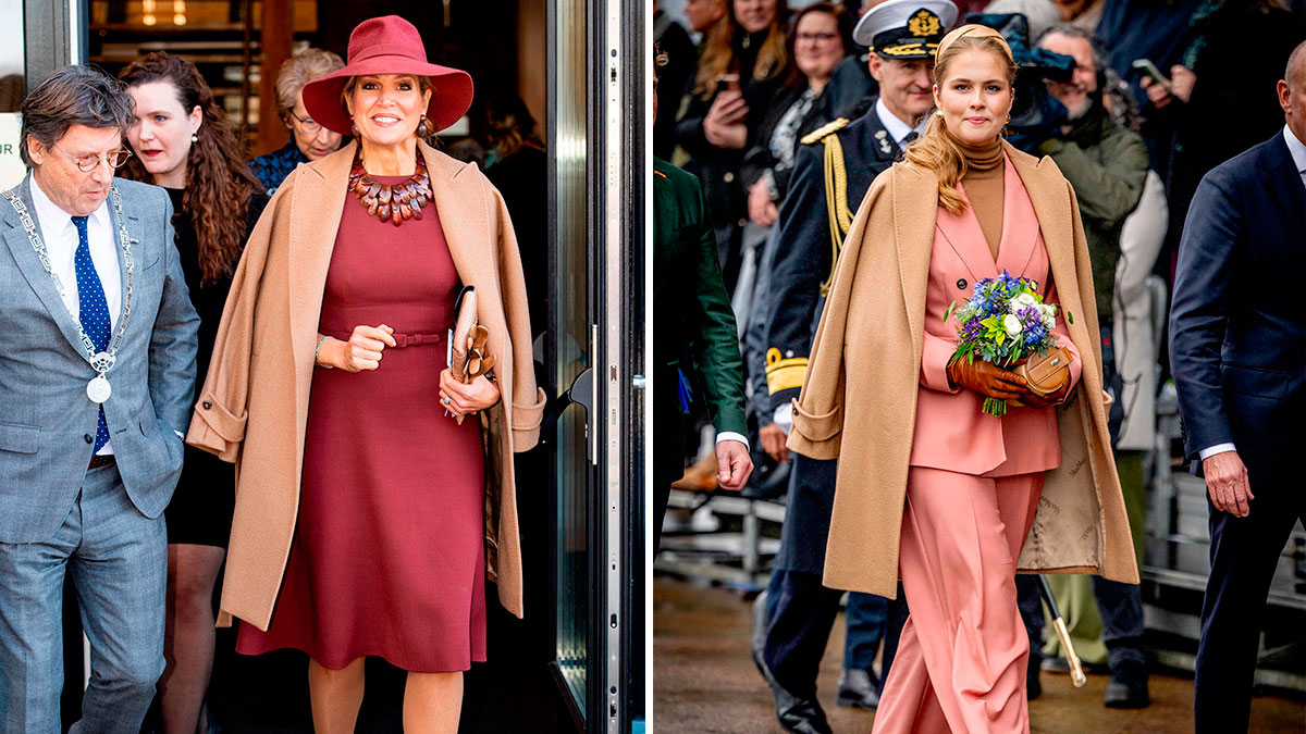 Amalia y Máxima de Holanda 