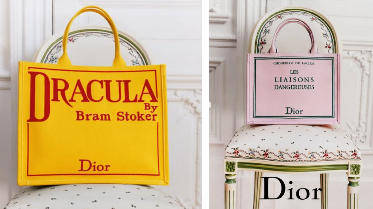 book tote dior