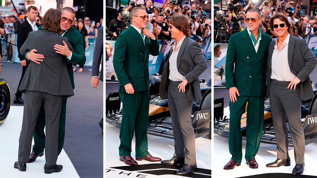 Brad Pitt y Tom Cruise 