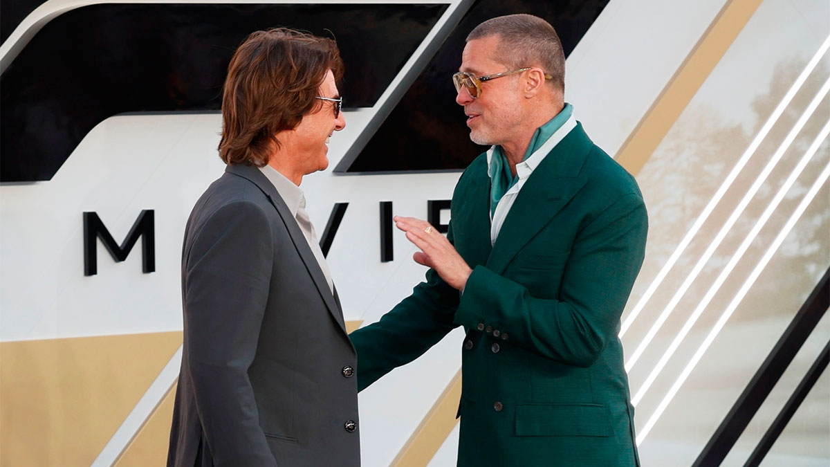 Brad Pitt y Tom Cruise 