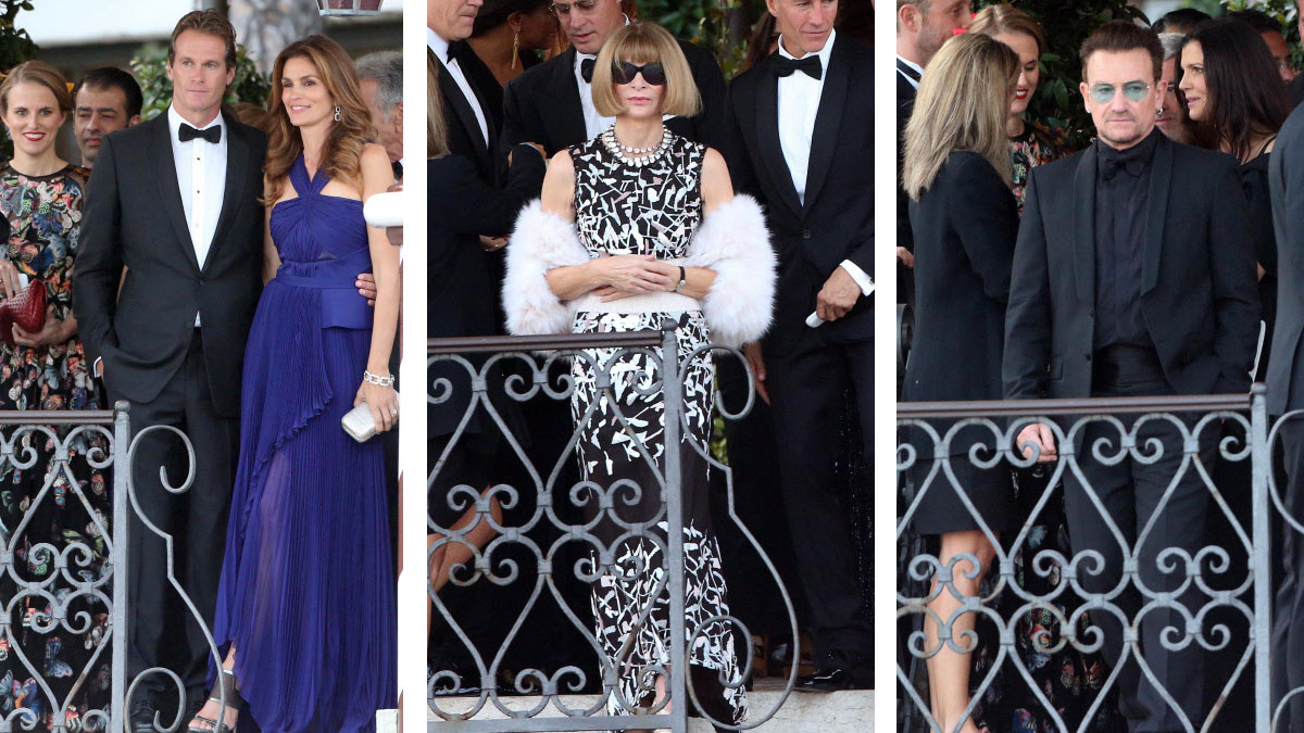 invitados boda clooney