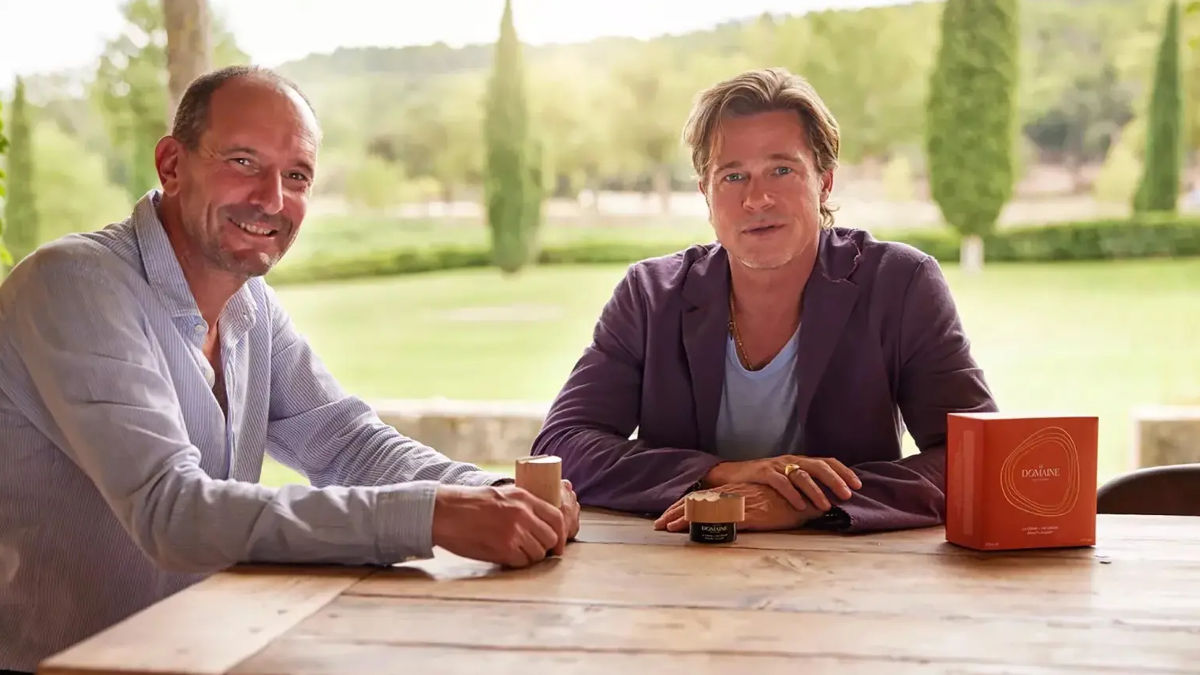 Brad Pitt cremas belleza (Foto: Beau Domaine)