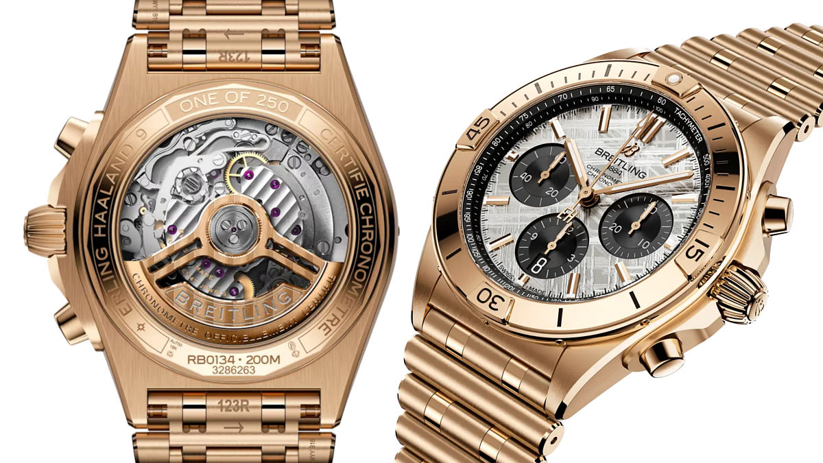 Breitling Chronomat B01 42 Erling Haaland (Foto: Breitling)