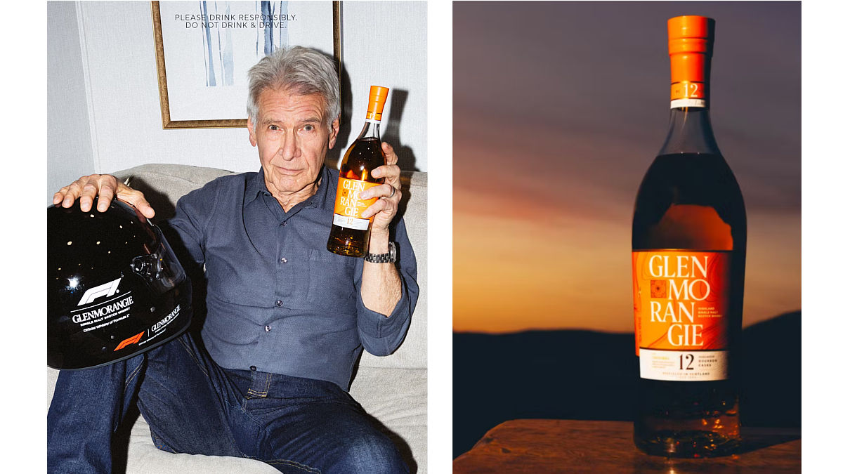Harrison Ford Glenmorangie f1 (Foto: Glenmorangie)