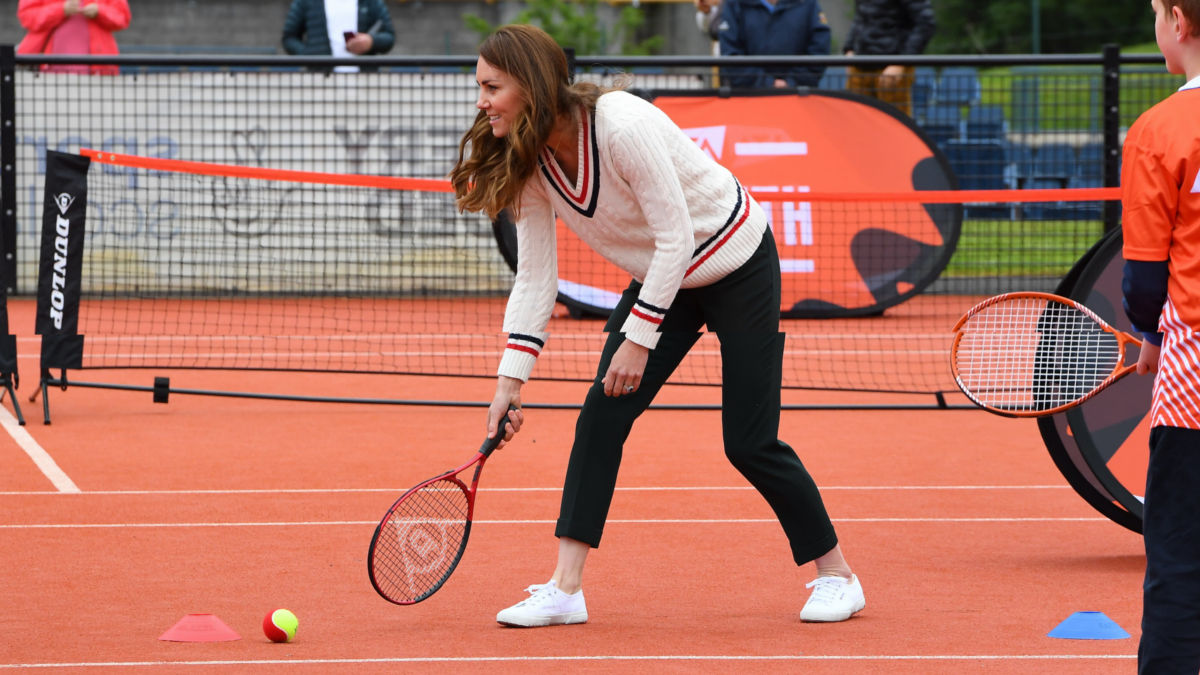 Kate Middleton Tenis blanco (Foto: Gtres)