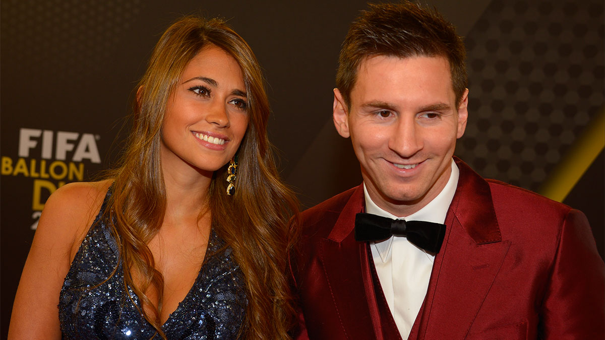 Leo Messi y Antonella Roccuzzo