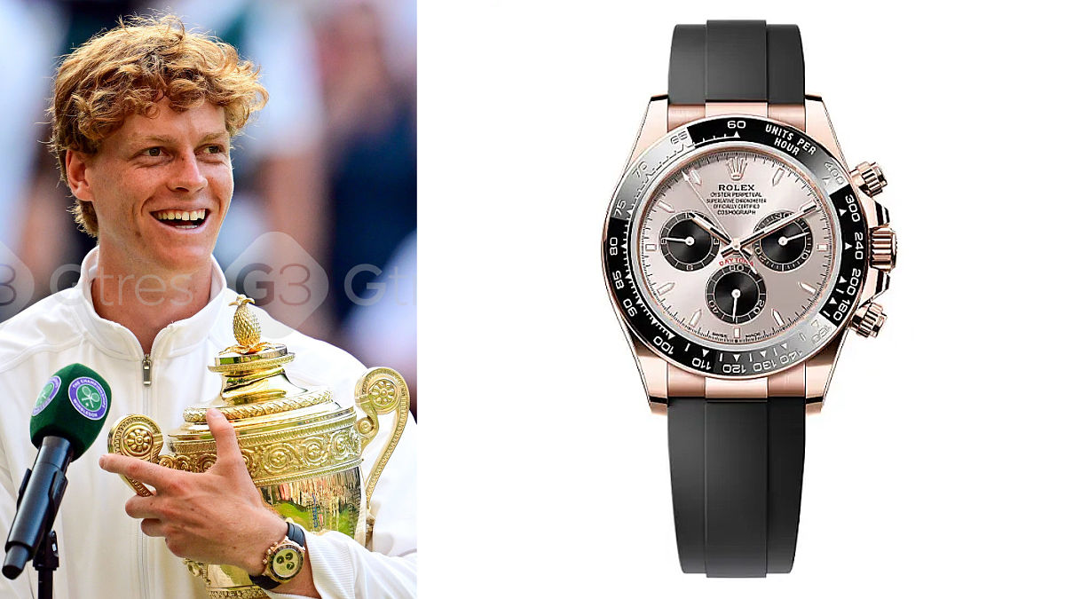 Rolex Jannik Sinner Wimbledon (Foto: Gtres / Rolex)