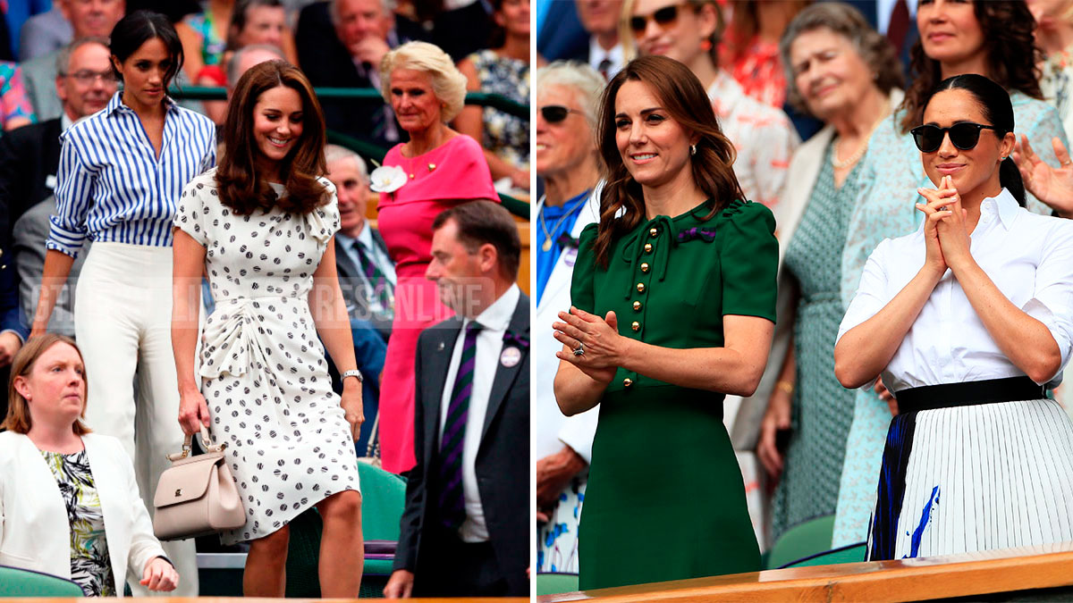 Kate Middleton y Meghan Markle Wimbledon 