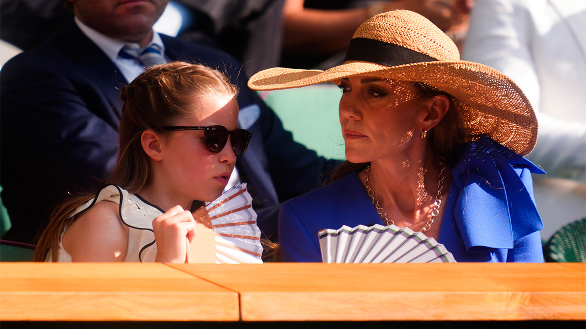 Kate Middleton y princesa Charlotte 