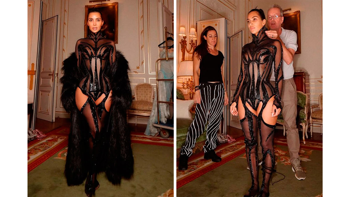 Kim Kardashian Mugler 