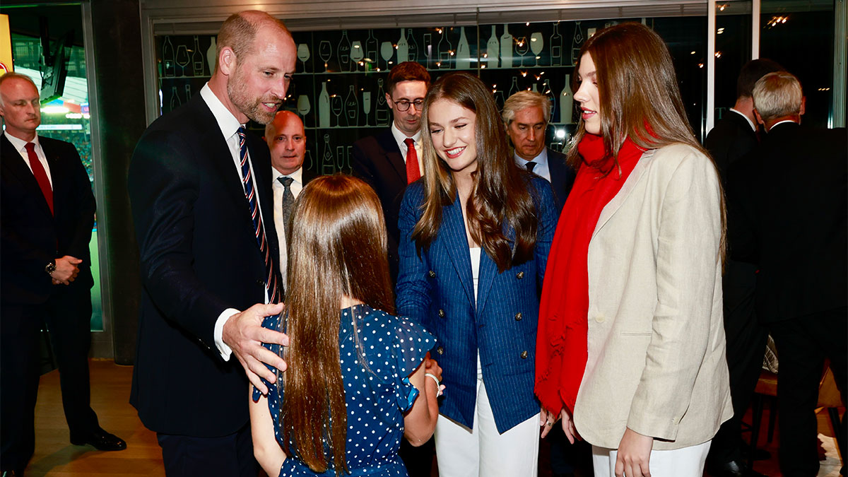 Leonor, Sofía y Charlotte